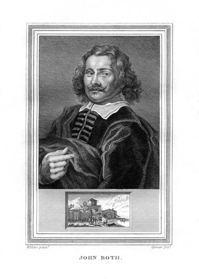 Jan Dirksz Both、オランダのバロック時代の画家、1825年。 作： John Corner