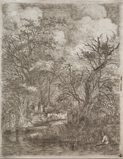 ミルズの裏側c。 1812-1813。 作： John Crome