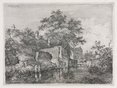 1813年、ニューミルズの正面。 作： John Crome