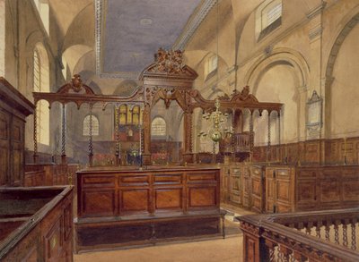 オールハローズザグレート、テムズストリート、インテリア、1884 作： John Crowther