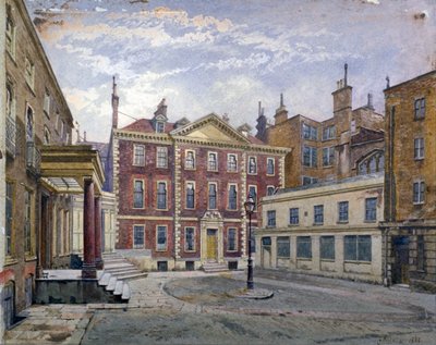 Austin Friars Street, City of London, 1881年 作： John Crowther