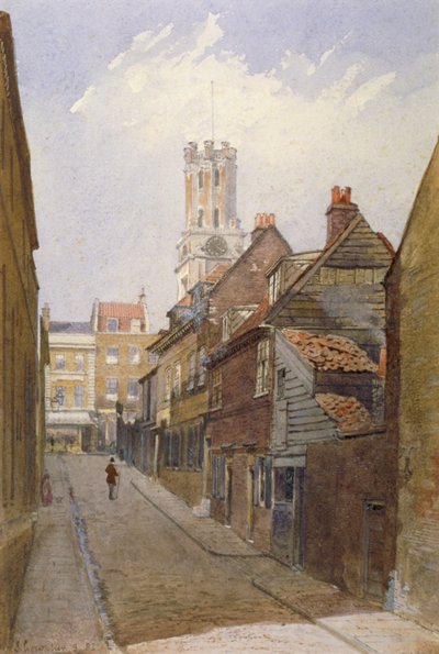 チグウェル ヒル、ステップニー、ロンドン、1881 年 作： John Crowther