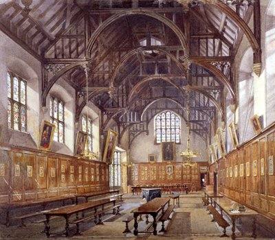 グレイズ・イン・ホール、ロンドン、1886年 作： John Crowther