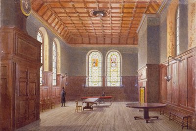 ホール オブ クレメンツ イン、ロンドン、1884 年 作： John Crowther