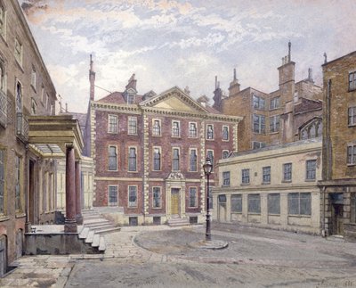 ロンドン市オースティン修道院の家 作： John Crowther