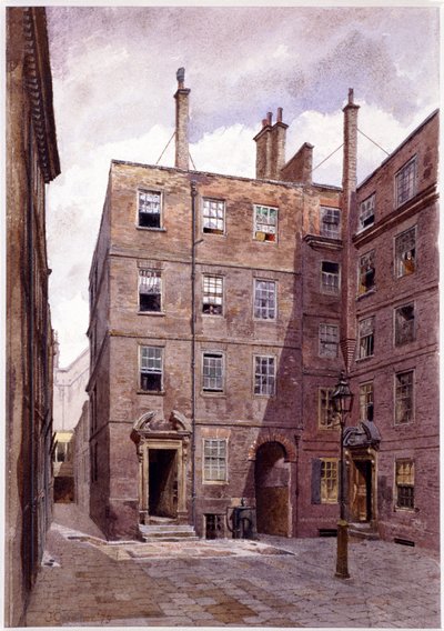 インナー テンプル、ロンドン、1879 年 作： John Crowther