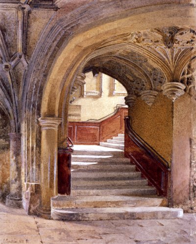 リンカーンズ イン チャペル、ロンドン、1881 年 作： John Crowther