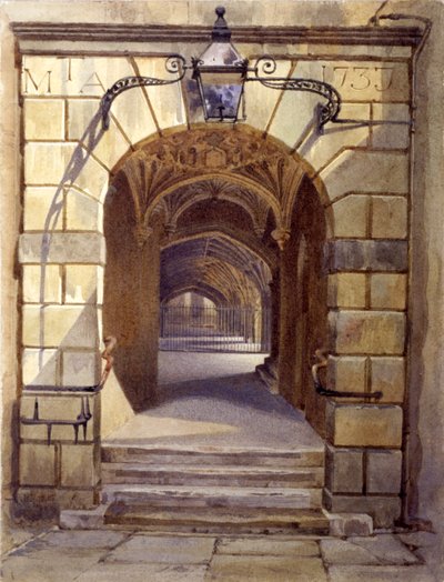 リンカーンズ・イン・チャペル、ロンドン、1881年 作： John Crowther