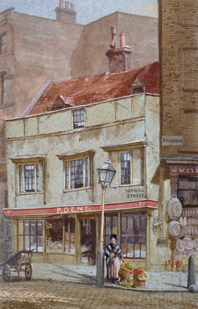 No 1 Tothill Street, Westminster, London, c1880.   作： John Crowther