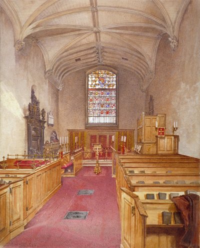 ロールス チャペル、チャンスリー レーン、ロンドン、1886 年 作： John Crowther