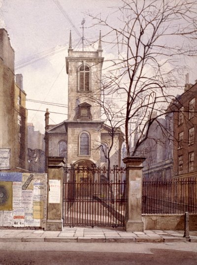 セント オレーヴ ジュリー、ロンドン、1887 年 作： John Crowther