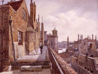 ロンドン塔、ロンドン、1883 作： John Crowther