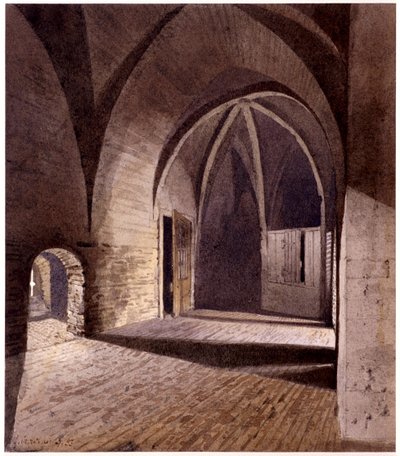 ロンドン塔、ロンドン、1883 作： John Crowther