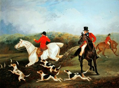 At the Fence（油彩・キャンバス） 作： John Dalby