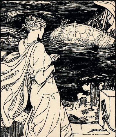 魔法のクリューの女王、c1900 作： John Dickson Batten