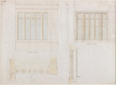 ホルムエデン（ペンとインク、紙に（青と茶色）を洗って） 作： John Dobson