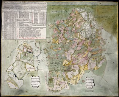 フェッケナムの森と荘園（フェッケナム） 地図 作： John Doharty