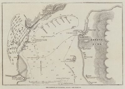 日本の鹿児島港 作： John Dower