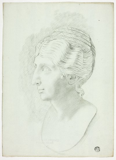 ローマ女帝の胸像 作： John Downman