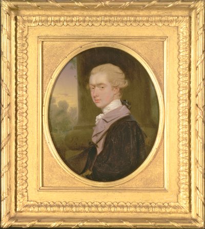ジョージジョンスペンサー、子爵アルソープ（1758-1834）、1777年にケンブリッジのトリニティカレッジに在籍中（oil on銅） 作： John Downman
