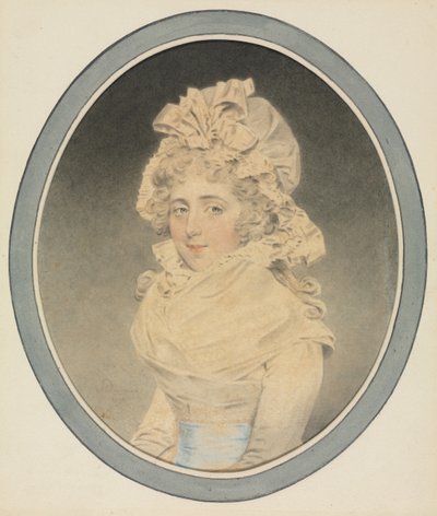 レディキャロラインロットリー、1792年。 作： John Downman