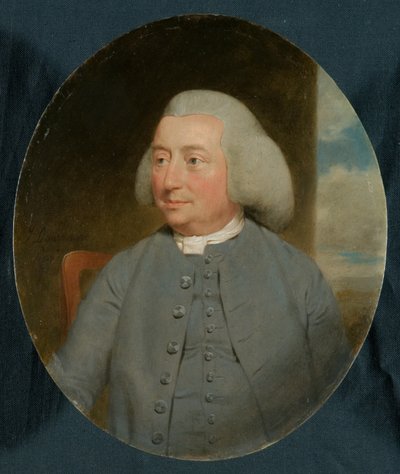 男の肖像 作： John Downman