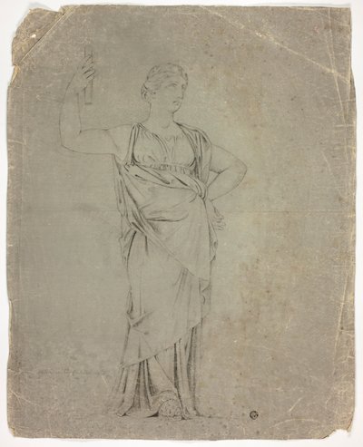 立っている女性像の古代の像 作： ジョン・ダウンマン