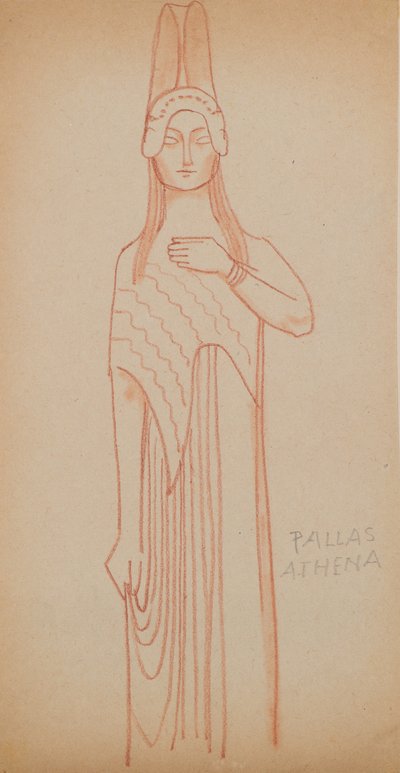 パラスアテナ（鉛筆） 作： John Duncan