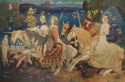 妖精のライダー 作： John Duncan