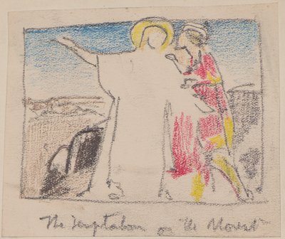 マウントの誘惑（鉛筆） 作： John Duncan