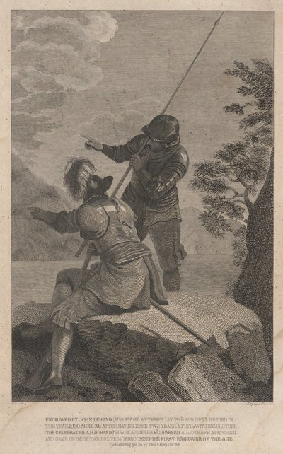 二人の兵士 作： John Durand