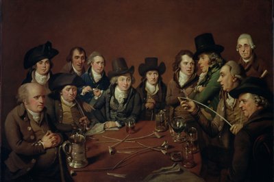 ジョンフリースと彼のサークル、1792年 作： John Eckstein
