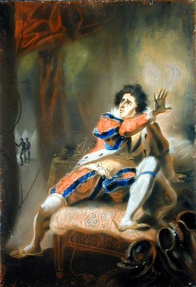 ジョン・フィリップ・ケンブル（1757-1823） - シェイクスピアの「リチャード3世」（パステル、ベラム 作： John Eckstein