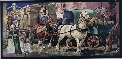 1919年に出版されたGladys Davidsonによる「Helpers Without Hands」のイラスト（カラーリソ） 作： John Edwin Noble