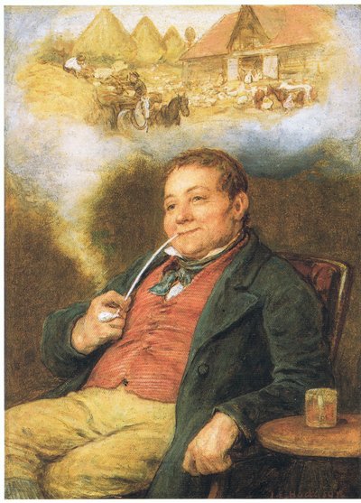 農夫の夢 作： John Evan Hodgson