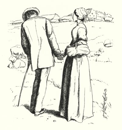 エドワード・グレイ（彫刻 作： John Everett (after) Millais