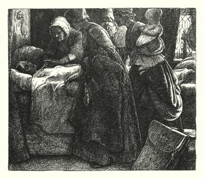 The Lord of Burleigh（バーレイ卿）（彫刻 作： John Everett (after) Millais