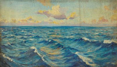 海景、19世紀後半から20世紀半ば（キャンバスに油彩） 作： John Everett