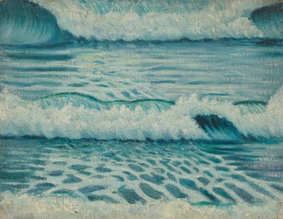 海景、19世紀後半から20世紀半ば（キャンバスに油彩） 作： John Everett