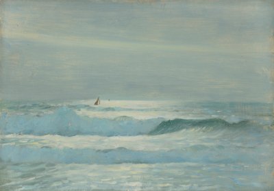 海景、19世紀後半から20世紀半ば（紙に油彩） 作： John Everett