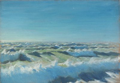 海景、19世紀後半から20世紀半ば（紙に油彩） 作： John Everett