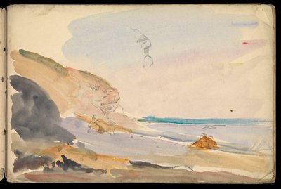 海景、スケッチブック 作： John Everett