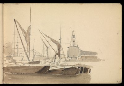 海景、スケッチブック 作： John Everett