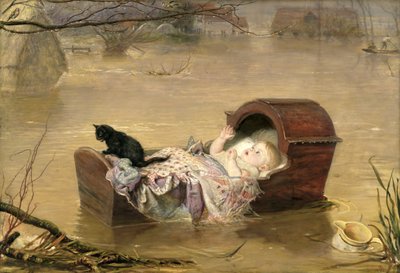 洪水 作： John Everett Millais