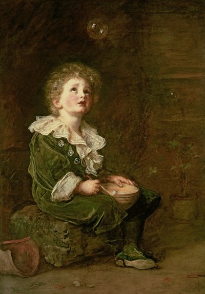 泡、1886 作： John Everett Millais