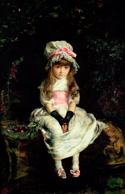 チェリー・ライプ、1879 作： John Everett Millais