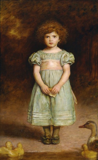 アヒルの子 作： John Everett Millais