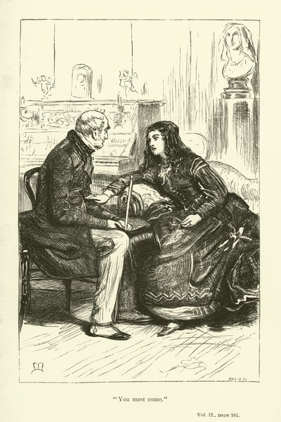 Anthony TrollopeによるPhineas Finnのイラスト 作： John Everett Millais