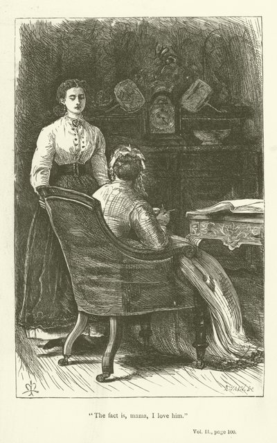 Anthony TrollopeによるPhineas Finnのイラスト 作： John Everett Millais