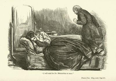 Anthony TrollopeによるPhineas Finnのイラスト 作： John Everett Millais